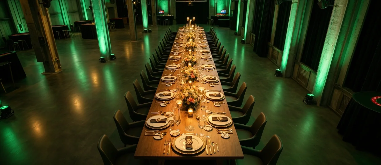 Evenement setup aan de Mauritsweg
