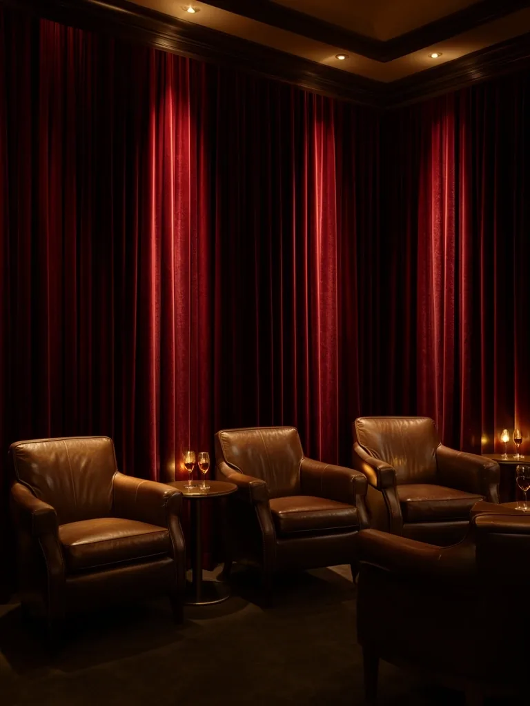 De besloten lounge voor intieme bijeenkomsten
