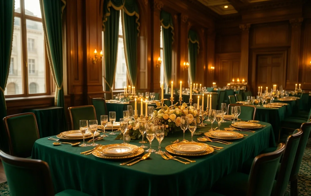 Intieme dinersettings